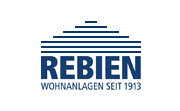 Logo Rebien - Referenzkunde der Glaserei Göde aus Hamburg